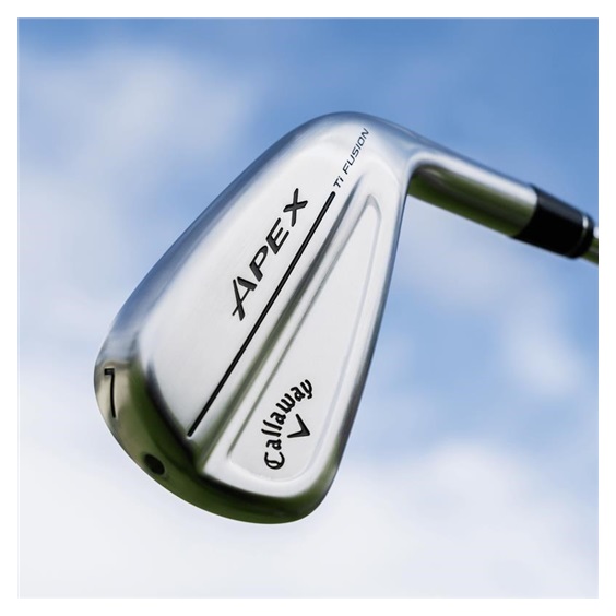 Callaway Apex Ti Fusion 250 Plated Herren Eisen, Graphit