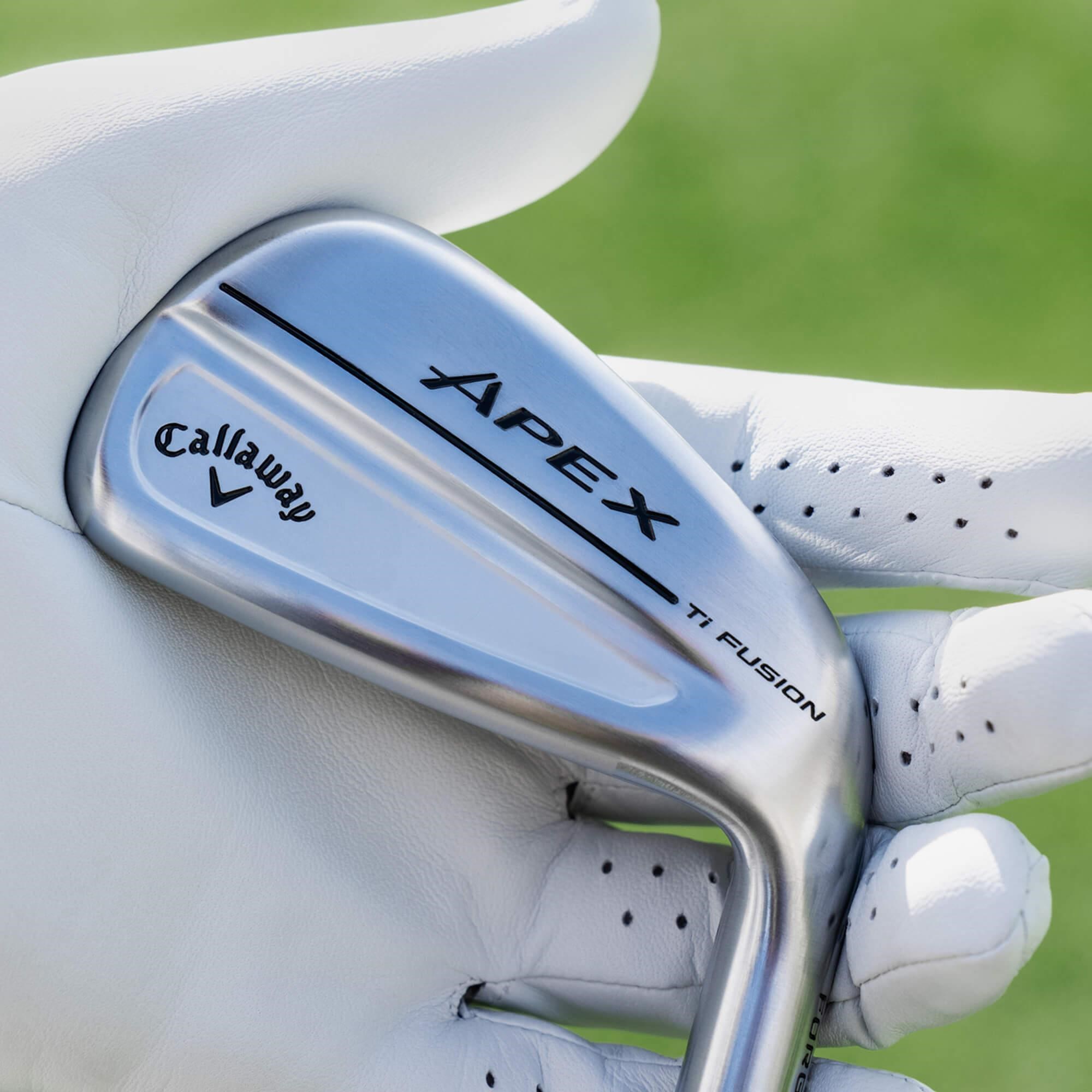 Callaway Apex Ti Fusion 250 Plated Herren Eisen, Graphit