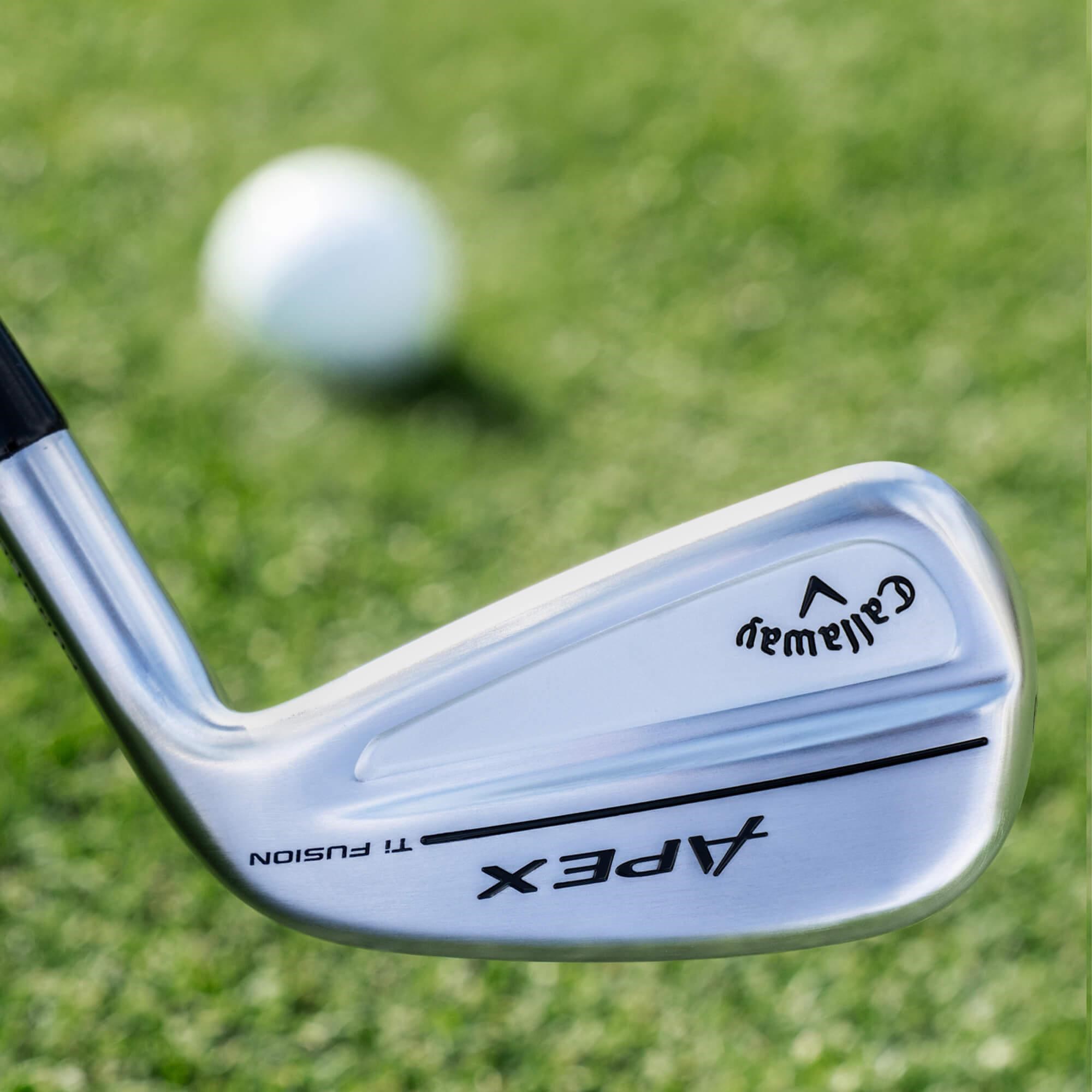 Callaway Apex Ti Fusion 250 Plated Herren Eisen, Graphit