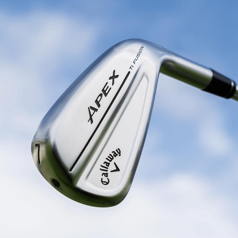 Callaway Apex Ti Fusion 250 Plated Herren Eisen, Stahl