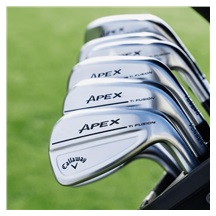 Callaway Apex Ti Fusion 250 Plated Herren Eisen, Stahl