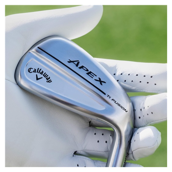 Callaway Apex Ti Fusion 250 Plated Herren Eisen, Stahl