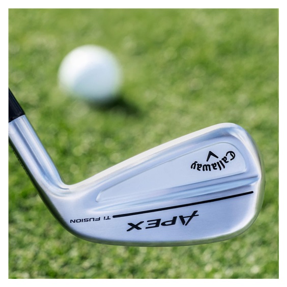 Callaway Apex Ti Fusion 250 Plated Herren Eisen, Stahl