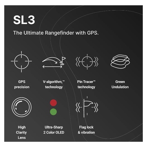 Voice Caddie SL3 GPS & Laser-Entfernungsmesser