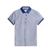 J.Lindeberg Tour Tech Print Damen Poloshirt, tour geo moonbeam