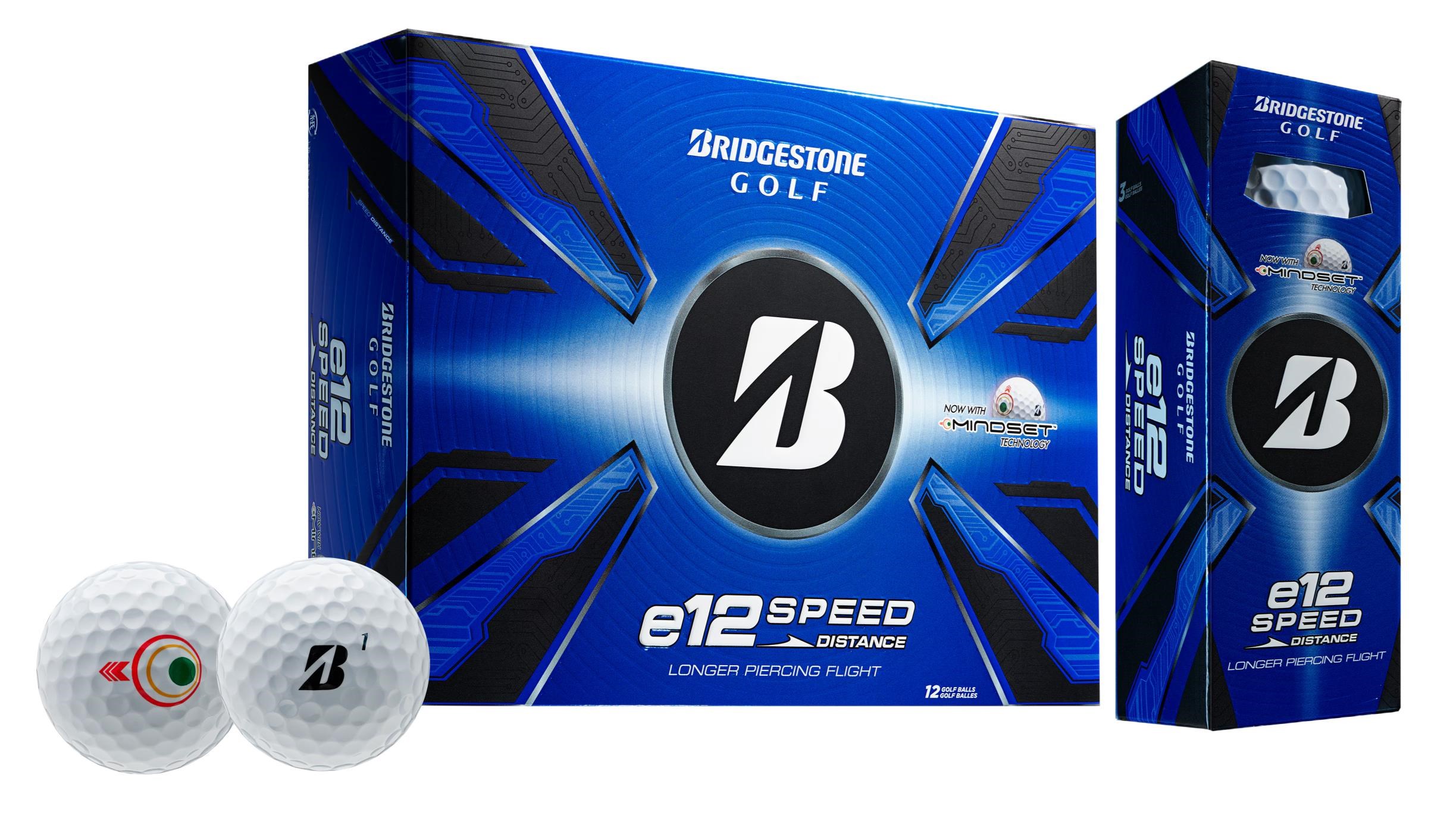 Bridgestone e12 Speed MindSet Golfbälle