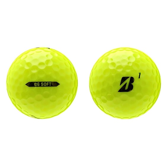 Bridgestone e6 Soft Golfbälle, gelb