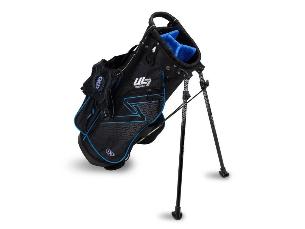 U.S. Kids Golf UL7-48 (122cm) W20 Junior Standbag 24.5", schwarz