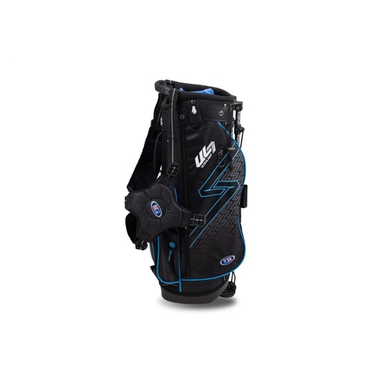 U.S. Kids Golf UL7-48 (122cm) W20 Junior Standbag 24.5", schwarz