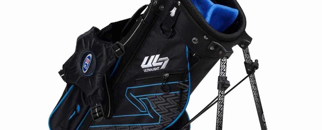 U.S. Kids Golf UL7-48 (122cm) W20 Junior Standbag 24.5", schwarz