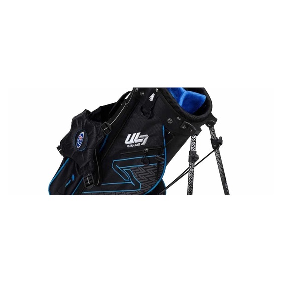 U.S. Kids Golf UL7-48 (122cm) W20 Junior Standbag 24.5", schwarz