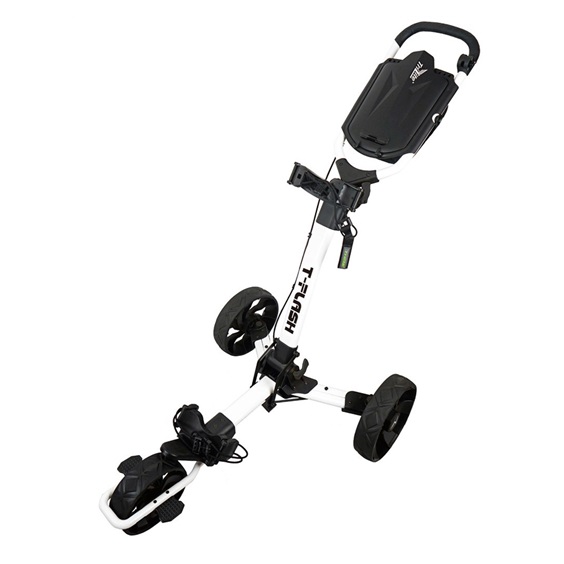 TriLite T-Flash Golftrolley, weiss/schwarz