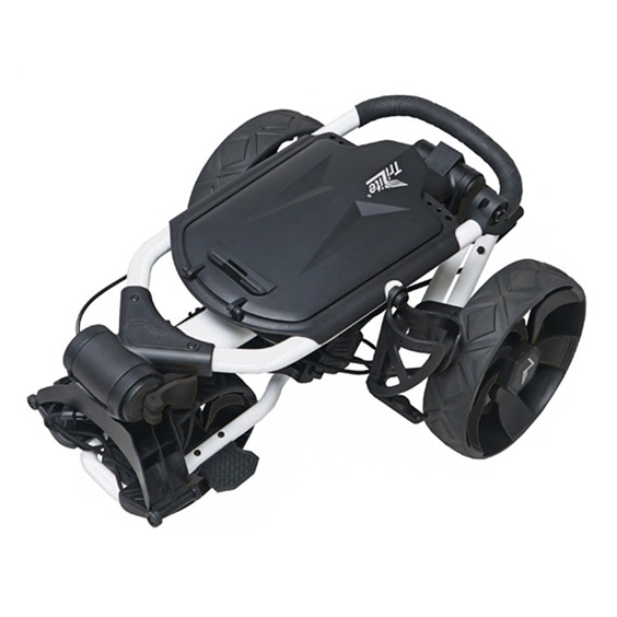 TriLite T-Flash Golftrolley, weiss/schwarz