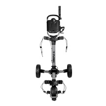 TriLite T-Flash golftrolley, grau/schwarz, Carbon-Dekor