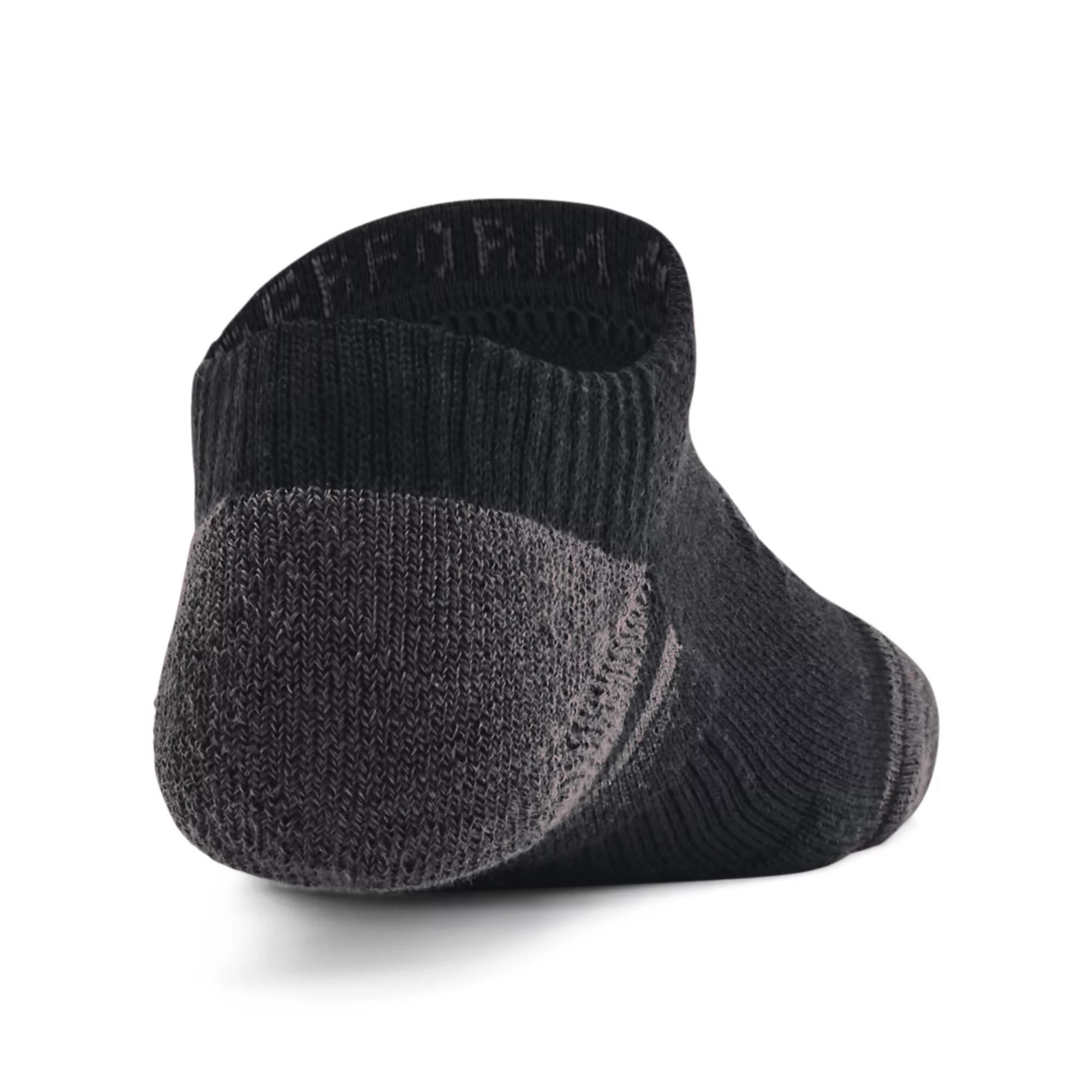 Under Armour Y Performance Tech Kindersocken, 3Paar, schwarz