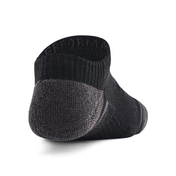 Under Armour Y Performance Tech Kindersocken, 3Paar, schwarz