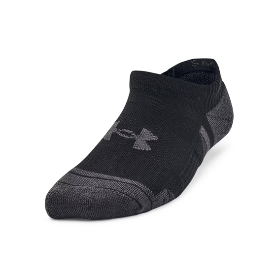 Under Armour Y Performance Tech Kindersocken, 3Paar, schwarz