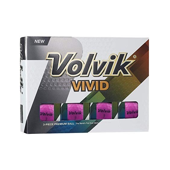 Volvik VIVID Golfbälle