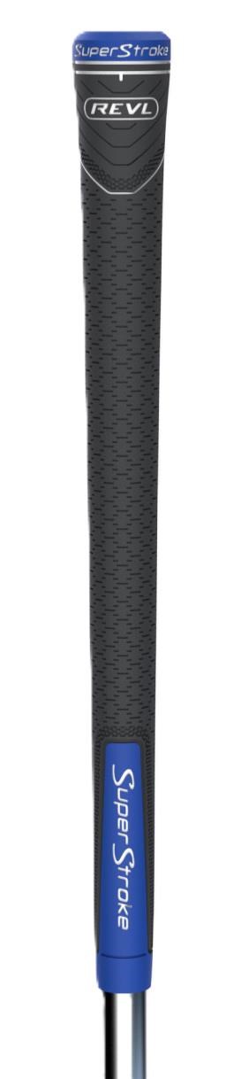Superstroke REVL Player Club Griff, Standard, grau/blau