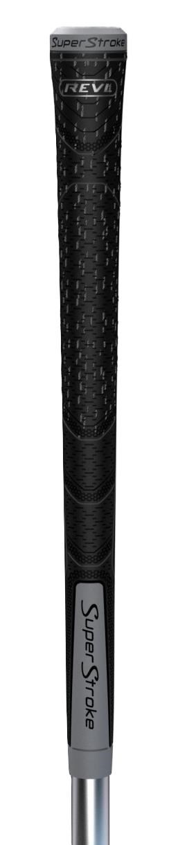 Superstroke REVL Element Club Griff, Standard, schwarz/grau
