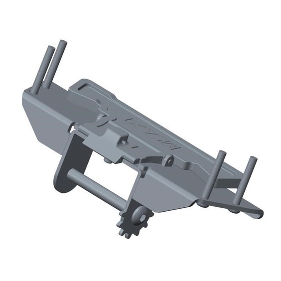 Big Max Vorderrad Faltmechanismus Blade IP, Blade IP2, schwarz