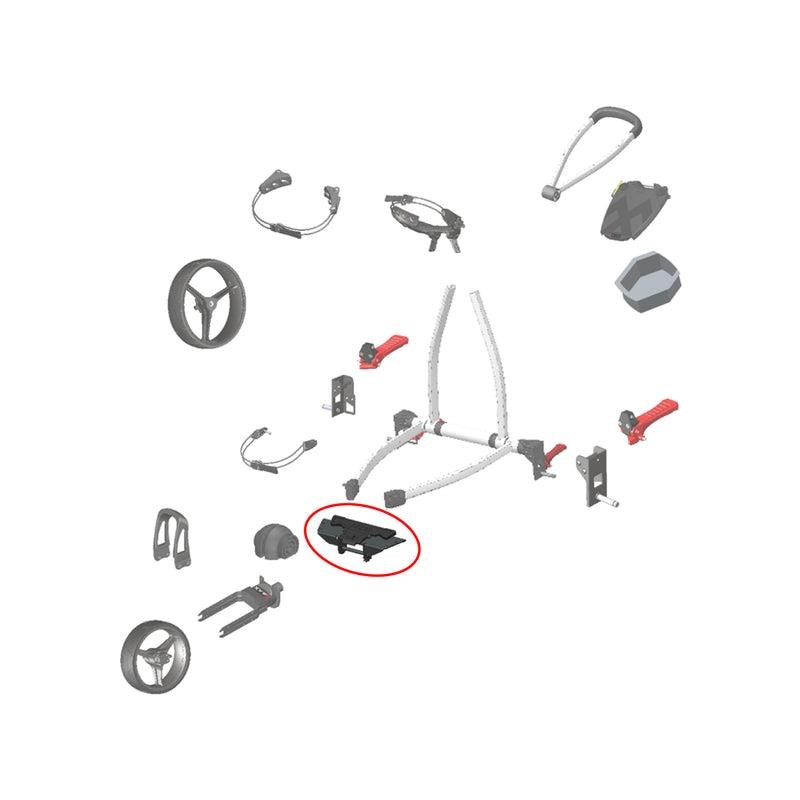 Big Max Vorderrad Faltmechanismus Blade IP, Blade IP2, schwarz