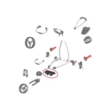 Big Max Vorderrad Faltmechanismus Blade IP, Blade IP2, schwarz