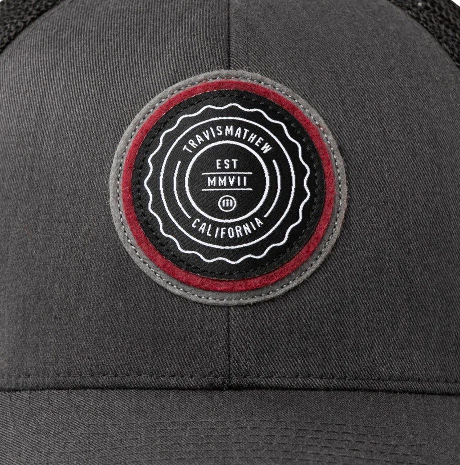 Travis Mathew The Patch Herren Cap, grau