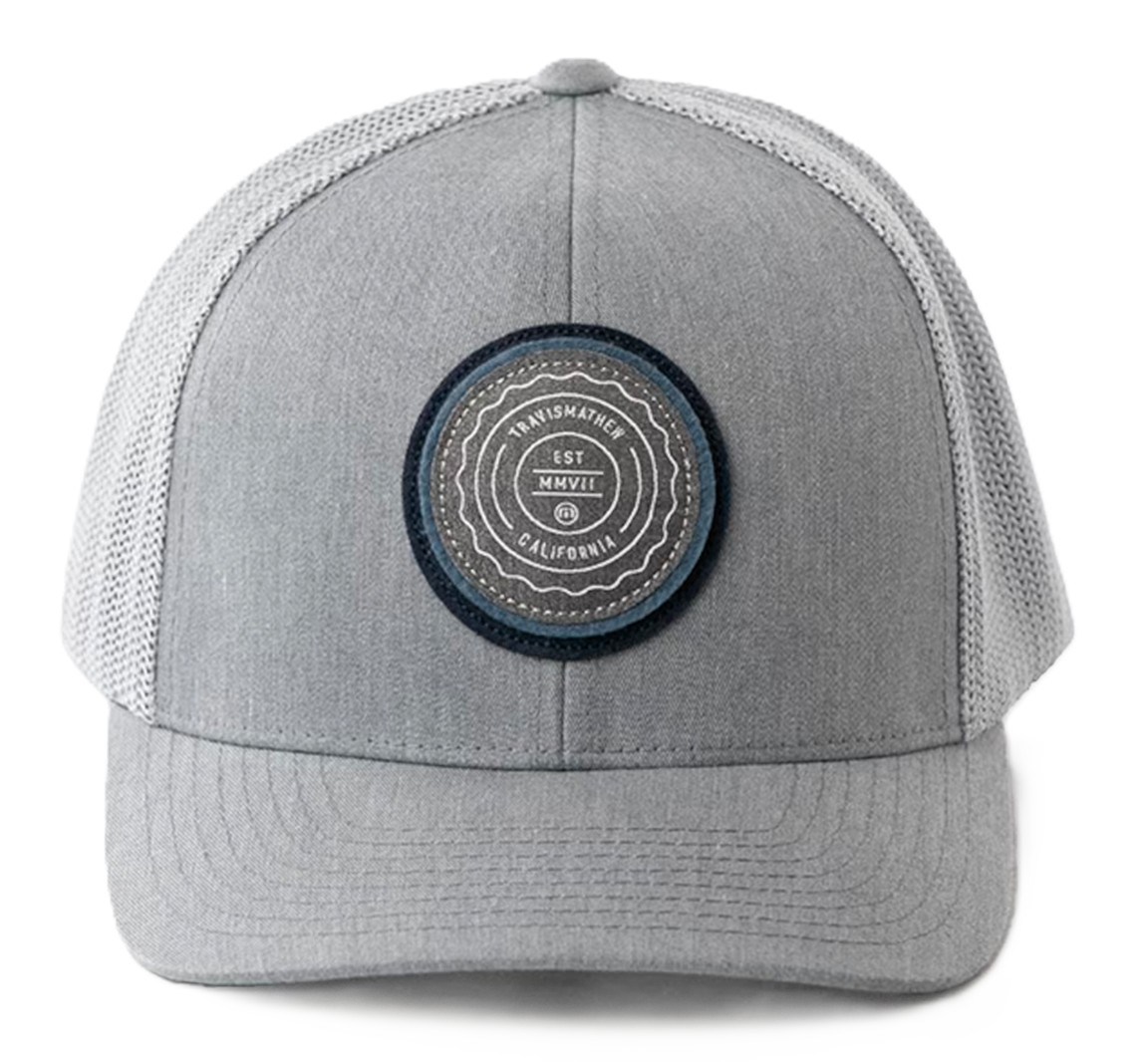 Travis Mathew The Patch Youth Junior Cap, grau
