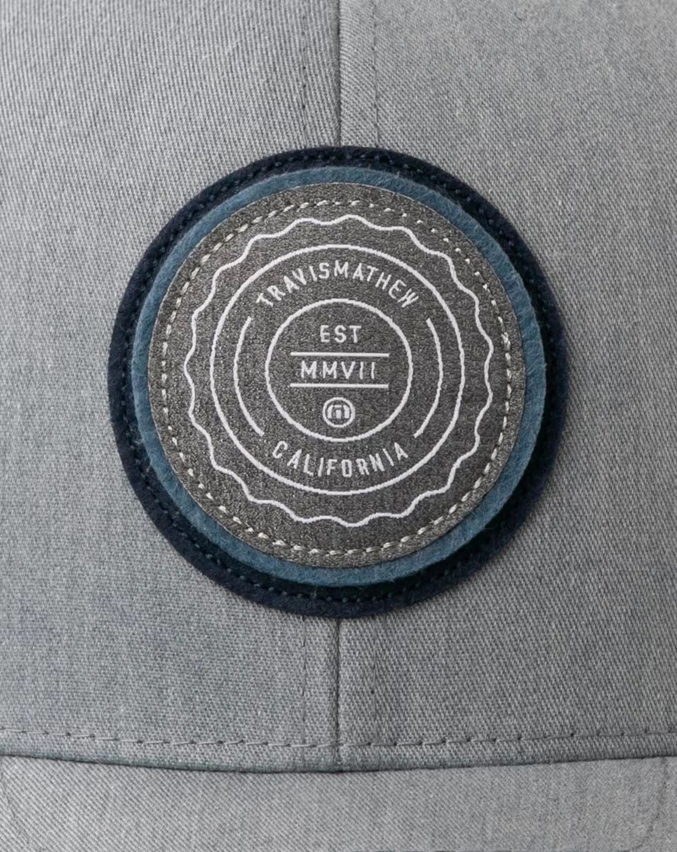 Travis Mathew The Patch Youth Junior Cap, grau