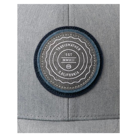 Travis Mathew The Patch Youth Junior Cap, grau