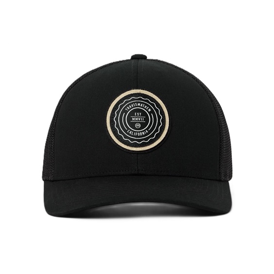 Travis Mathew The Patch Youth Junior Cap, schwarz