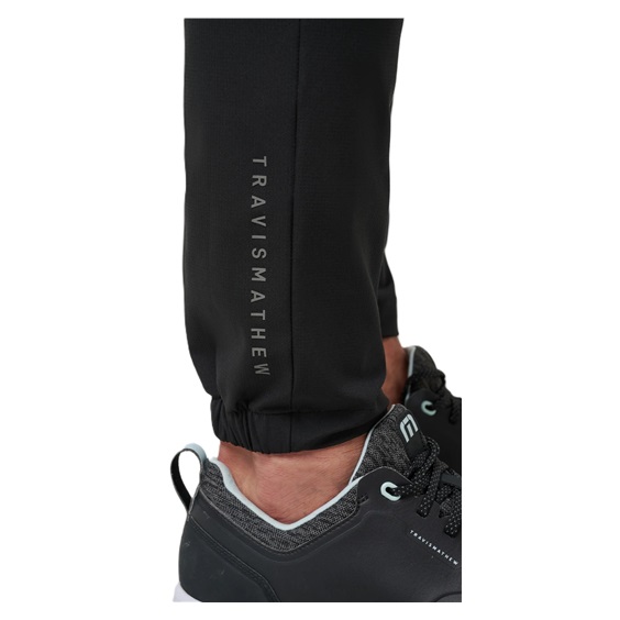 Travis Mathew Open To Close Jogger Herren Golfhose, schwarz