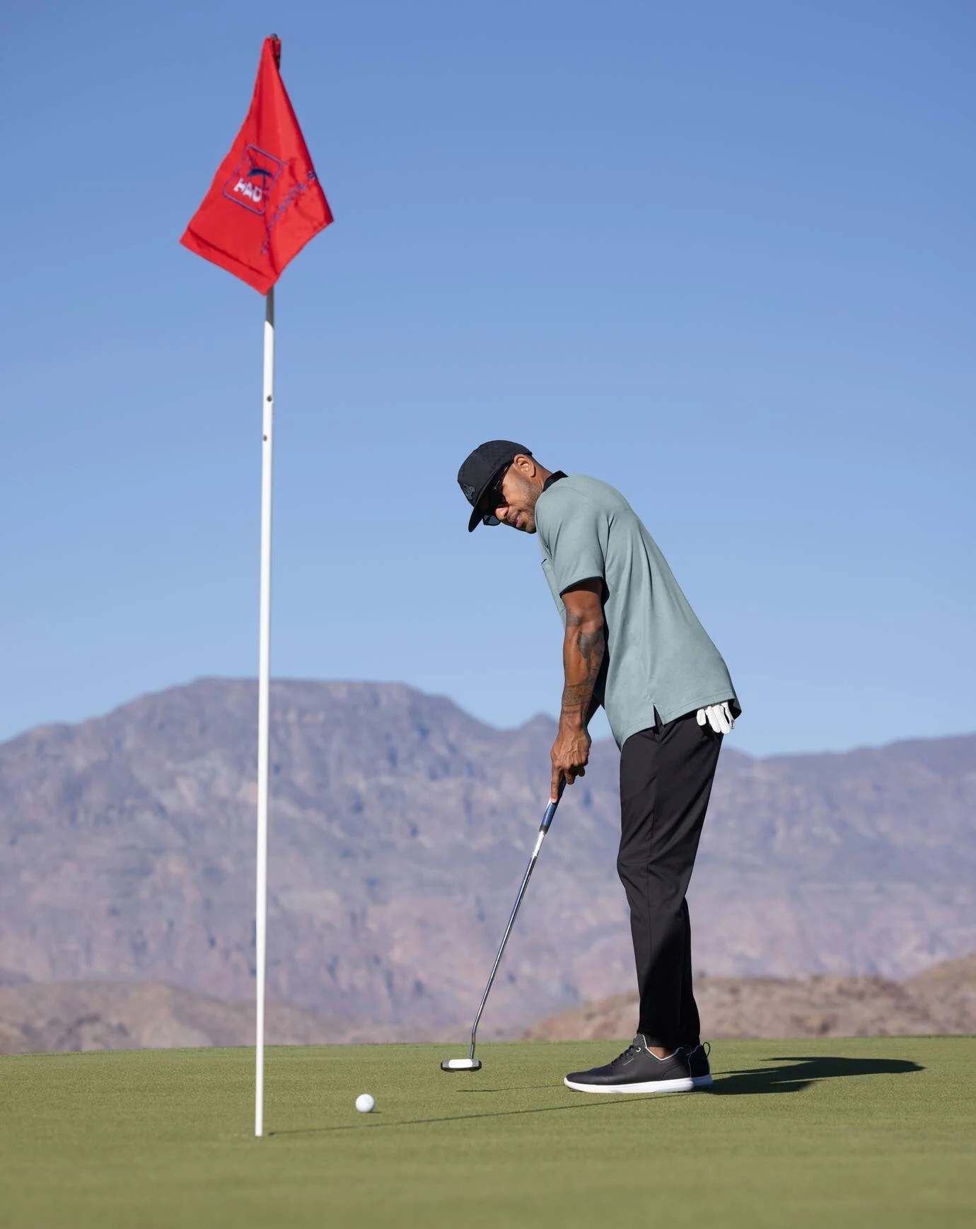 Travis Mathew Open To Close Jogger Herren Golfhose, schwarz