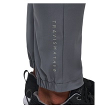 Travis Mathew Open To Close Jogger Herren Hose, grau