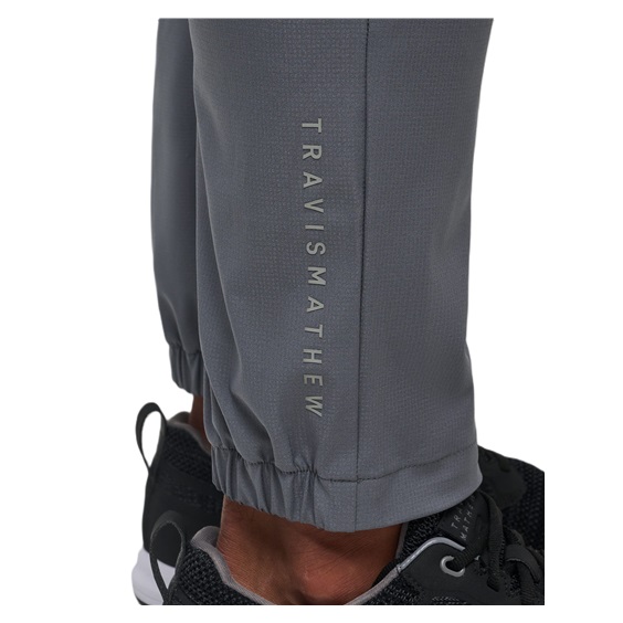 Travis Mathew Open To Close Jogger Herren Hose, grau