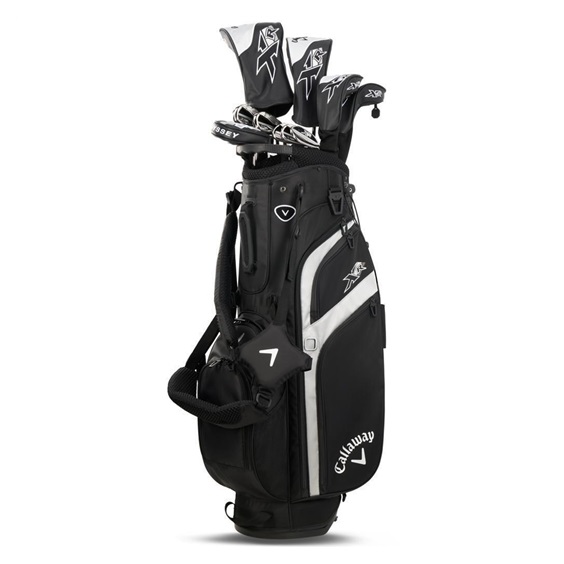 Callaway XR 26 13PC Black/Silver Herren Golfset, Stahl, LH, Stiff
