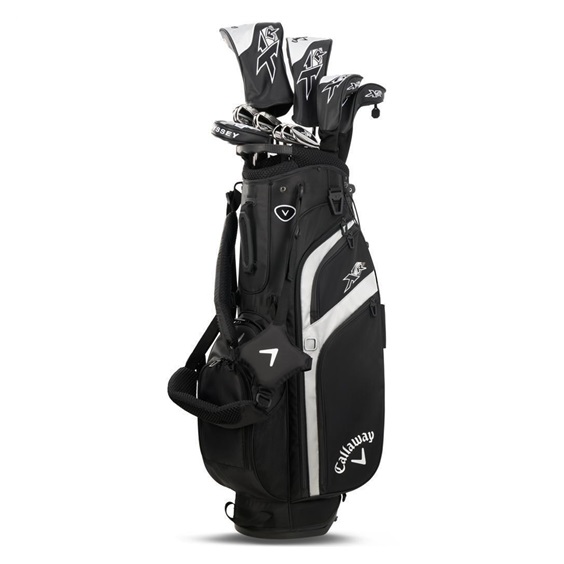 Callaway XR 26 13PC Black/Silver Herren Golfset, Stahl, +1", Stiff