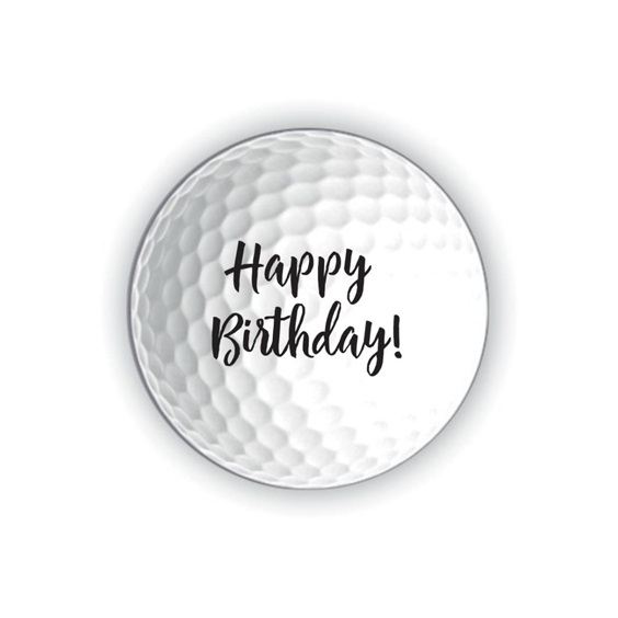 LIMITED - Callaway Supersoft HAPPY BIRTHDAY Golfbälle