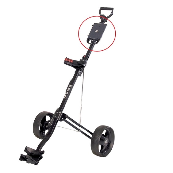 Big Max SPARE PART - Big Max Basic Scorecard Holder Trolley-Zubehör, schwarz