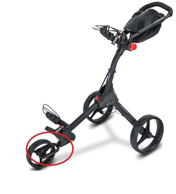 Big Max SPARE PART - Big Max IQ+ Front Fork, schwarz