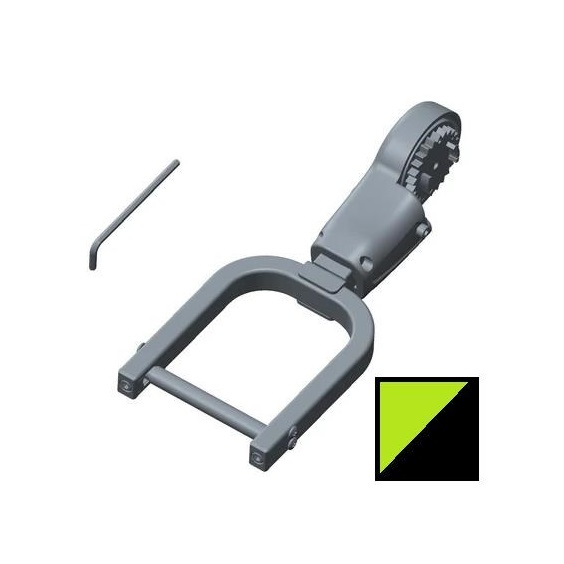 Big Max SPARE PART - Big Max IQ+ Front Fork, schwarz-limette