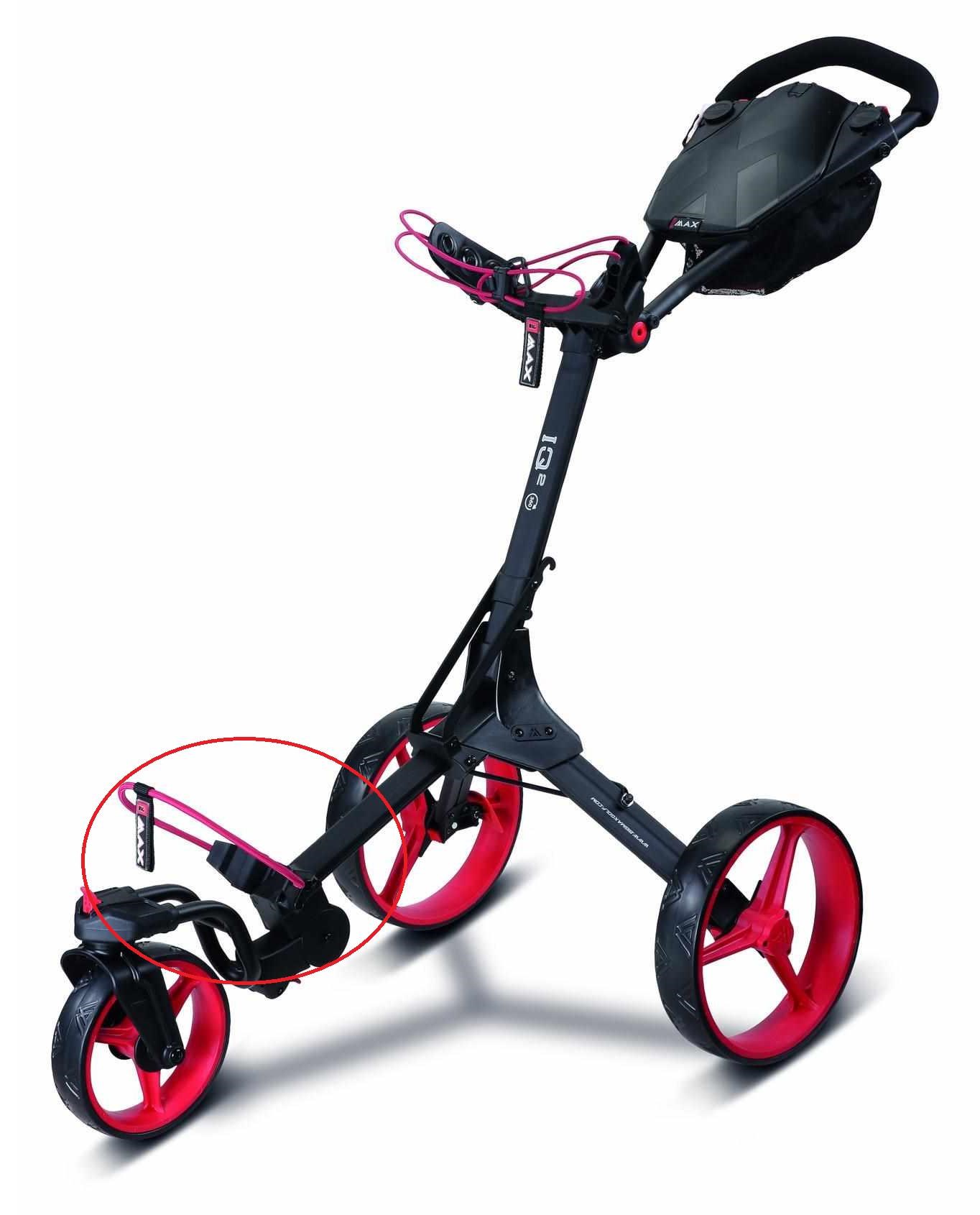 Big Max Untere Baghalterung IQ 360, rot