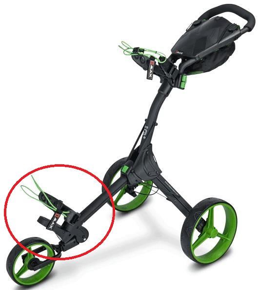 Big Max Untere Baghalterung IQ 360, limette