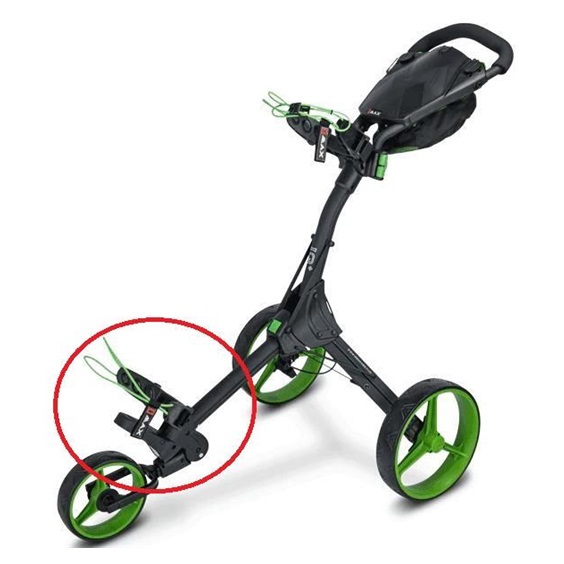 Big Max Untere Baghalterung IQ 360, limette