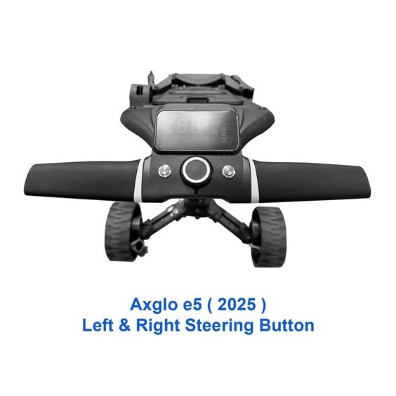 Axglo e5 Elektrotrolley, schwarz