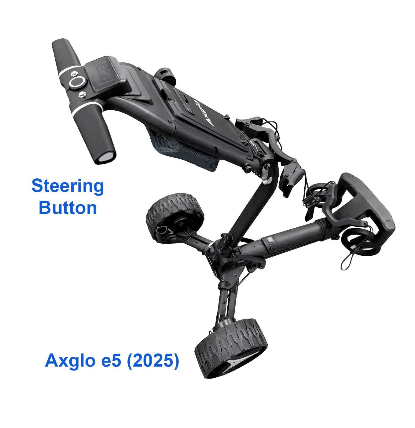Axglo e5 Elektrotrolley, schwarz