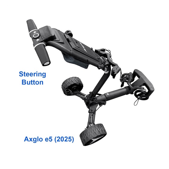 Axglo e5 Elektrotrolley, schwarz