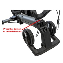 Axglo e5 Elektrotrolley, schwarz