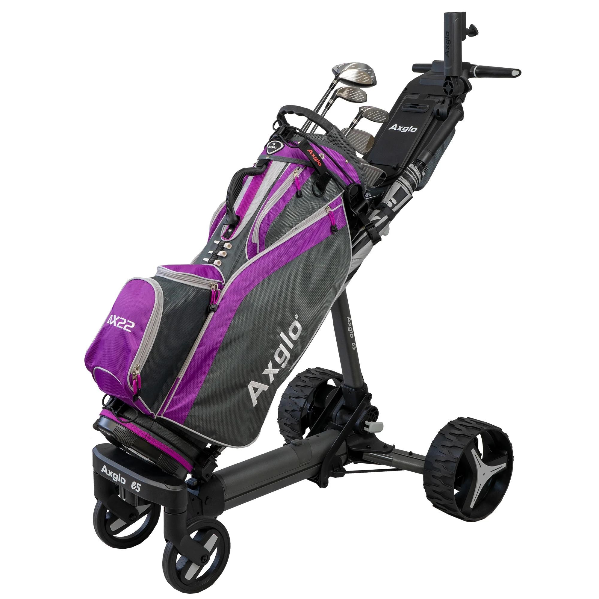 Axglo e5 Elektrotrolley, schwarz